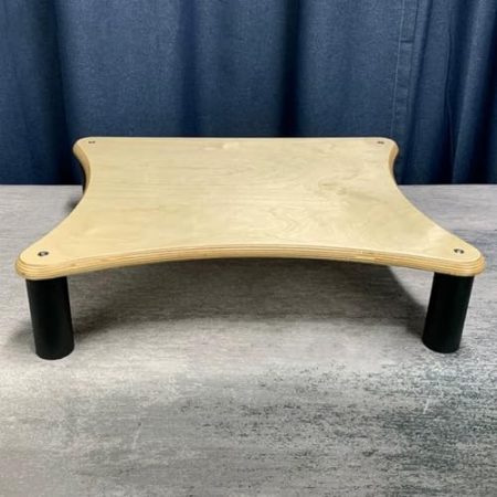 YHWKGZ Hi Fi Rack, Multifunktionaler Audio Rack Hi Fi Regal, Aus Massivholz, Frei kombinierbar, Phonoschrank, for Heimmedien, TV-Ständer for Verstärker/Player/TV-Zubehör(Wood Color,23.6x14.8)