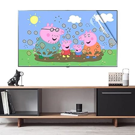 ZHDBD Ultraklarer TV-Bildschirmschutz, Anti-Blaulicht-/Anti-Fingerabdruck-Anti-Kratz-Folie, Antireflexionsrate bis zu 90%, lindert Ermüdung der Augen, 40 Zoll (875 x 483 mm)