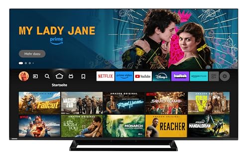 Toshiba 65 Zoll Fernseher Fire TV (4K UHD Smart TV, HDR Dolby Vision, Triple-Tuner, Alexa Built-In, Sound by Onkyo) 65UF3F63DAZ