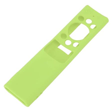 Funda Silikonaando Te Cover TV-Fernbedienungshülle, Silikon, Hautfreundlich, rutschfest, Waschbar, Schutzhülle für – Hülle Control (Leuchtendes Grün)