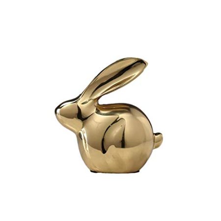 Inhaber Desktop Offic Decor Büro-Dekor für Schreibtisch High-End-handgefertigter reiner Kupfer-Kaninchen-Möbel Kupfer-Produkte Wohnzimmer Luxus-Kupfer-Kaninchen-TV-Schrank Home Zubehör für Bücherregal