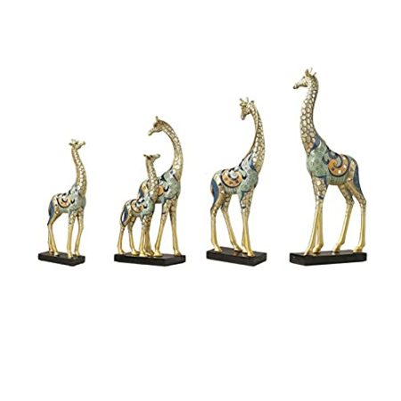 jbshop Desktop Dekoration Amerikanisch High-End Modern Giraffe Home Zubehör Wohnzimmer Weinkabinett TV Kabinett Eingang Kreative Kunst Wohnkultur Produkte (Color : A)