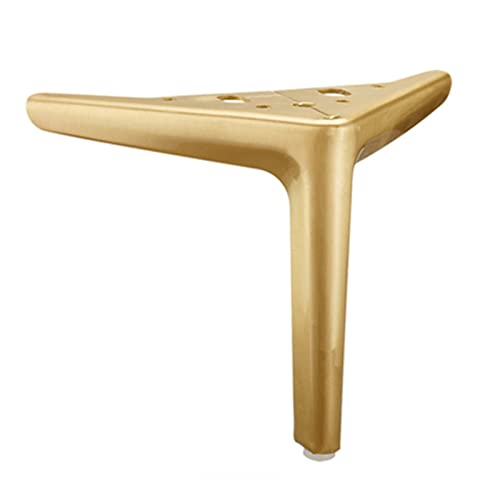 4 Teile/Satz Metall Möbel Beine 120/150/190mm Schrank Sofa Fuß Tisch, for TV Schrank Schrank füße Unterstützung Möbel Zubehör (Color : Bronze 19CM)