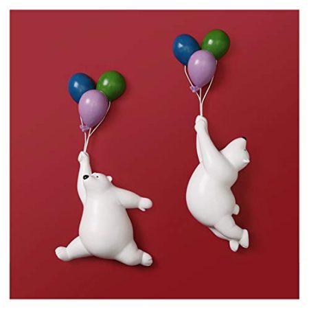jbshop Desktop Dekoration Kreativer Ballon Bär Desktop Wohnzimmer TV-Kabinett Büro-Zubehör kleine Geschenke für Mädchen Wohnkultur Produkte (Color : F)