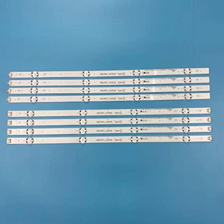 Zubehör 8pcs LED Strip for LG TV 4 9 Zoll -UHD_A -Typ 15. 5Y 49UH610V 49UH620V 49UH603V 49UH610A EAY63192605 49UH61_UHD_A 49UH61_UHD_B (Größe : 2 Set)