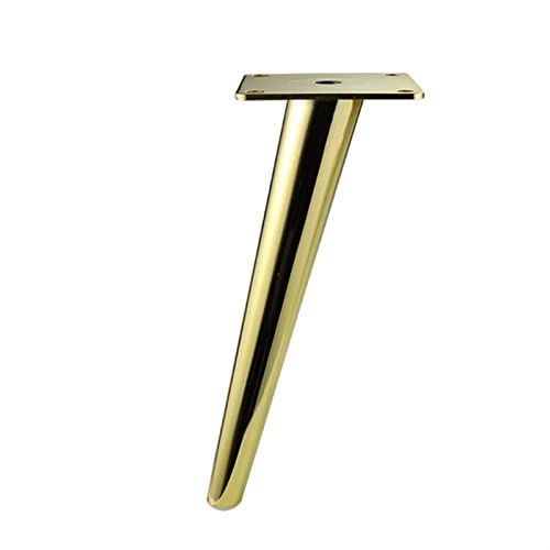 4 Teile/Satz Metall Möbel Beine Gold Vertikale/Schräg Rohr Sofa Füße for TV Schrank Schrank Füße Unterstützung Möbel zubehör (Color : Inclined 180MM)
