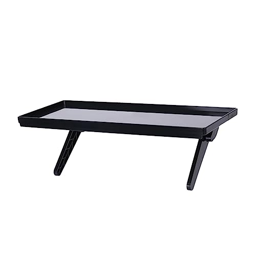 UKCOCO Plattform-bildschirmregal Schreibtischaufbewahrung Schreibtischregal Computerständer Für Schreibtisch Tv-montageregal Regal Für Fernseher Universelles Regal Büro Monitor Universal-