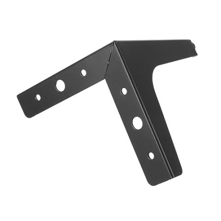 Housoutil Möbelbeine bettfüsse bettfüße Sofa Beine Schrankfüße Sofafüße Sofa füße Schrankbeine Tischbein Couch Beine Bettbeine verstellbare Stützbeine Möbelfüße Sofa-Fuß Stützfuß Eisen Black