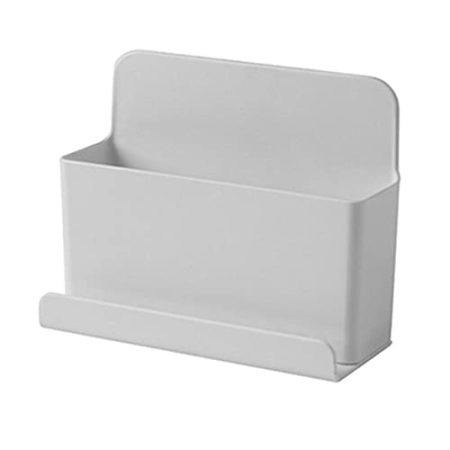 Wandmontierter Organizer Aufbewahrungsbox Fernbedienung Stecker Handy Container Case Aufbewahrung Ständer Conditioner S7O2 Handy