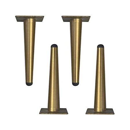 ZZYE Möbelfüße TV-Schrankhalterungen,Hardware-Zubehör Beine für Möbel,DIY-Möbelbeine,Metallsofafüße,Schrankhalterung Fuß,Ersatzfüße Tischfüße (Color : Vertical, Size : 300mm)