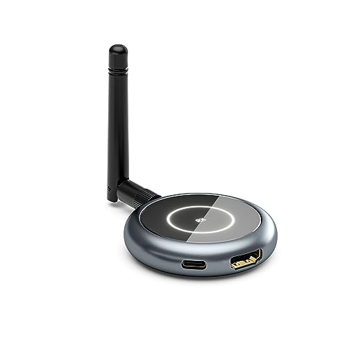 AIMIBO Wireless HDMI Receiver - Bis zu 4 Empfänger, Streaming Full HD 1080P@60Hz Video für Laptop, Kamera, DVD, Kabelbox auf Multiple TVs, Monitor und Beamer - Nur RX