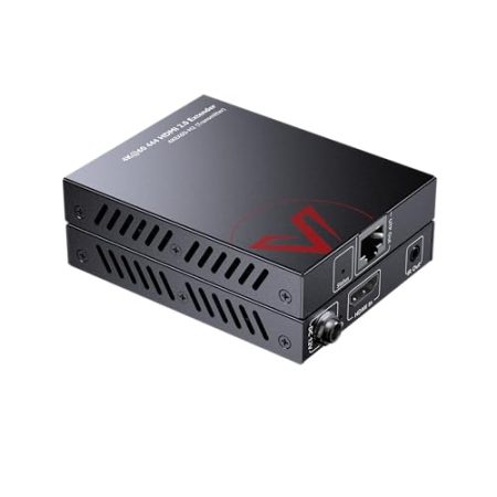 AV Access UPT HDMI Extender bis 50m, 4K60Hz, HDR10 und 3D, HDMI 2.0, HDCP 2.2, EDID Management + CEC, 2-Wege PoE + IR + RS232, Professioneller HDMI Over Ethernet Extender über Cat6/6a/7 Kabel