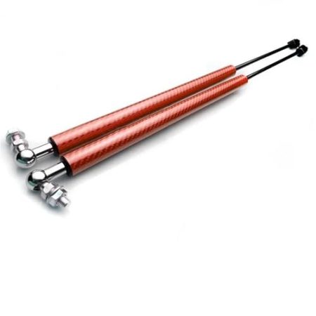 BAYDE 2 Stücke Auto Hinten Stamm Tür Hebe Unterstützung Frühling Gas Schock Halterung Hydraulische Stange Strut Bars Für Civic 2016-2020(Carbon Red)