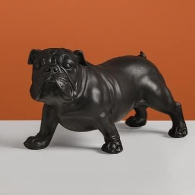 xuejuanshop Dekor Zubehör for Heimfiguren Statue Skulptur Miniaturraum Dekoration Shar Pei Ornamente (Color : C)