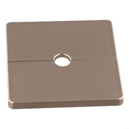 Wandloch-Abschirmung, Gewinderohr-Dekorabdeckung, ABS-Material, nahtlose Optik, 12 mm/22 mm Innendurchmesser (Typ 12 Gold)