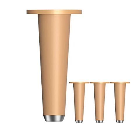 Wowdawn Möbel Füße Sofa Füße Schwarz Gold Badezimmerschrank Füße TV-Schrank Metall Stützbeine Licht Luxus Couchtisch Hardware Zubehör