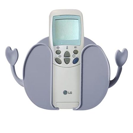 Fernbedienungshalter Wandhalterung zubehör und nacht-organisator Fernbedienungshalter TV-Fernbedienungshalterung für Klimaanlage, stanzfrei, Media-Player-Controller-Halterung mit Haken