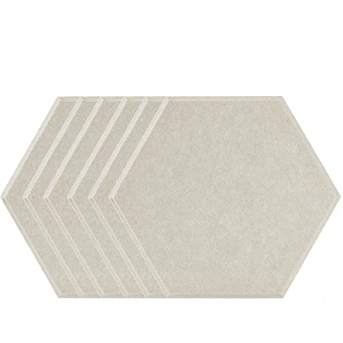 6 STÜCKE Schalldichte Wandaufkleber Schallabsorbierende Wandaufkleber Familie Schlafzimmer Studio Schalldichte Dekoration Zubehör-Licht Kamel_1.2cm Hohe Dichte