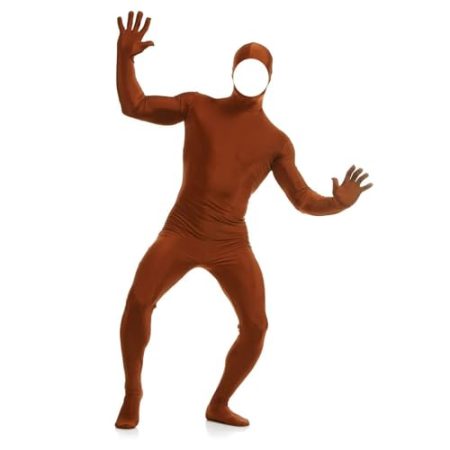 Generisch Zentai Cosplay für Erwachsene, Cosplay Ganzkörperanzug Eng Kostüm Cosplay Open Face Jumpsuit Overall Bodysuit Karneval Suit Sportanzug Leggings Bodystocking Festival Halloween Kostüm XS-XXL