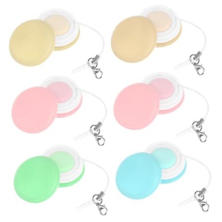 GRADENEVE 6st Handy-bildschirmwischer Linsentücher Multi-cleaner-tool Macaron Telefonbildschirm Wischen Mobiltelefone Bildschirm- Und Brillenpinsel Abwischen Zubehör Elektronisch Pp+silikon