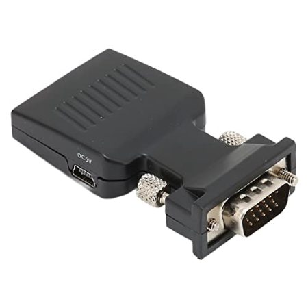 HD-Konverter, Volldigitales Signal 3,5-mm-Analog-Audiosignale, Einfach zu Bedienen und Schnell auf Einen Großen Bildschirm umschalten.