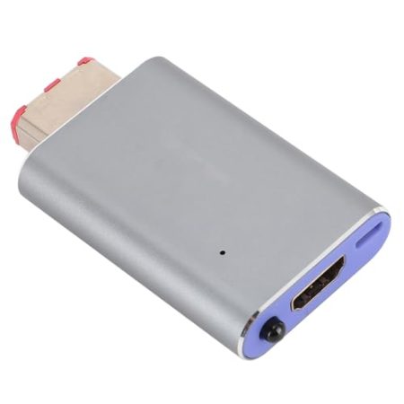 Gugxiom Adapter, High-Definition-Multimedia-Schnittstellenadapter, HD-Ausgang für -Spielkonsolen-TV-Display-Zubehör, Erweiterte Spielmodi