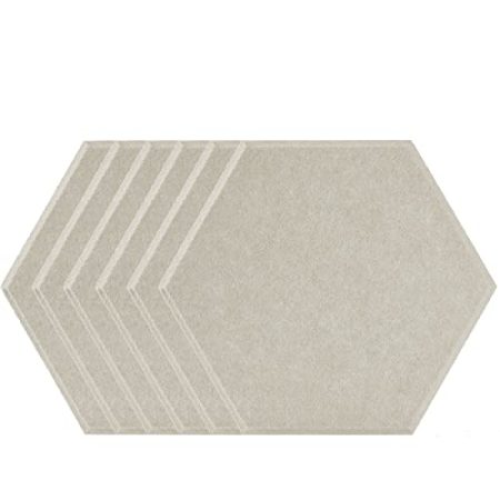 6 PCS Schalldichte Wandaufkleber Schallabsorbierende Wandaufkleber Familie Schlafzimmer Studio Schalldichte Dekoration Zubehör-Camel_1.0cm Hohe Dichte