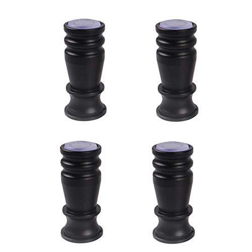 FWZJ Möbelbeine X4, Sofafüße, verstellbare Ersatzfüße aus Aluminiumlegierung, DIY-Metallhalterung, Bettschrank, TV-Schrank, Hardware-Zubehör, Schrauben