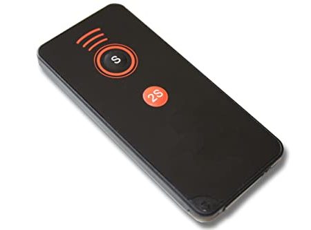 vhbw Infrarot-Fernbedienung Kamera kompatibel mit Sony Alpha Serie A230, A290, A330, A380, Nex-5, Nex-6, Nex-7, u.a. Ersatz für RMT-DSLR1