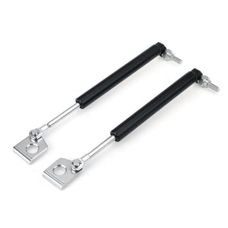 BAYDE Auto Heckklappe Schock Streben Lift Unterstützung Für Amarok 2010-2021 Hinten Dämpfer Strut Bars Auto Styling Zubehör(Black 2 pcs)