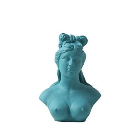 xuejuanshop Charakter Skulptur Göttin Keramik Statue Dekoration Zubehör Defekte Arm Moderne Geschenke (Type : C)