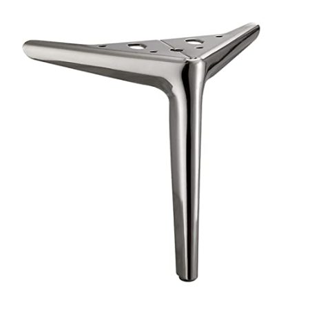 VISAML 4 Teile/Satz Metall Möbel Beine 120/150/190mm Schrank Sofa Fuß Tisch, for TV Schrank Schrank füße Unterstützung Möbel Zubehör (Color : Black 25CM)