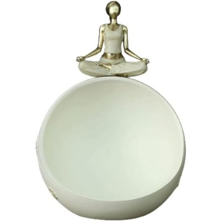 WSSDMFF Statuen Kreative Statue Yoga Form Moderne Kunst Hause Regal TV Schrank Wein Schrank Nachttisch Dekor Desktop Dekoration Zubehör Kreativ