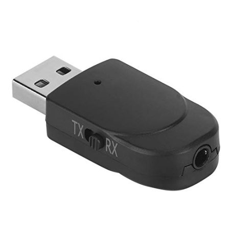 Audio-Empfänger-Sender, 2-in-1-USB-Stereo-Musikadapter, Audio-Dongle-Treiber für Auto-TV-Computer