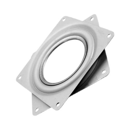 JEKKAH Esstisch Universal Hohl Lazy Susan TV Möbel Display Ständer Voller Perlen 360 Grad Drehbare Basis Kleine Drehteller Lager(94 mm (4 inch))