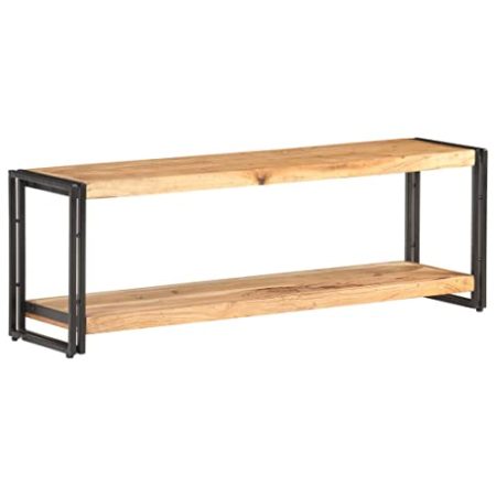 VACARX TV-Schrank 120x30x40 cm Akazienholz massiv