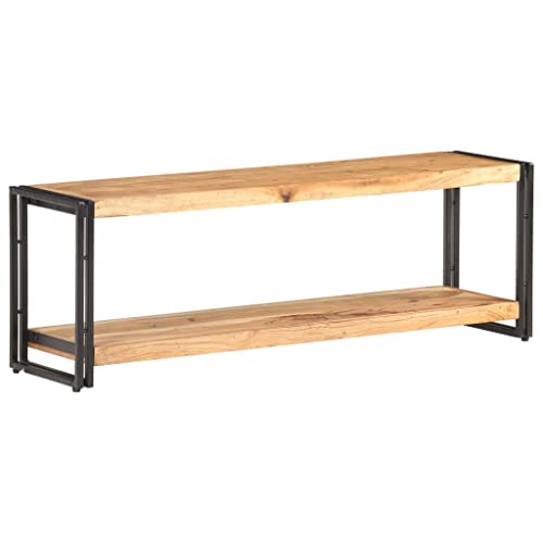 VACARX TV-Schrank 120x30x40 cm Akazienholz massiv