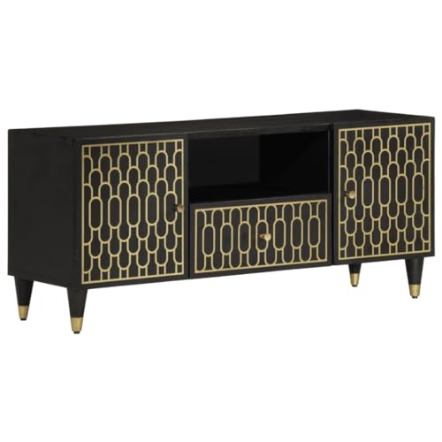 LXYZWRW Furniture Select TV-Schrank 105x33x46 cm Massivholz Mango
