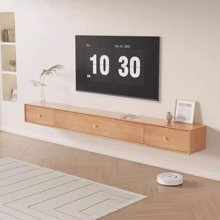 An der Wand montierter TV-Schrank Wandregal schwebendes TV-Regal Home-Entertainment-Center TV-Ständer Regale für audiovisuelle Geräte Bücherregal TV-Wandeinheit Dekorregal TV-Konsole mit Schublade