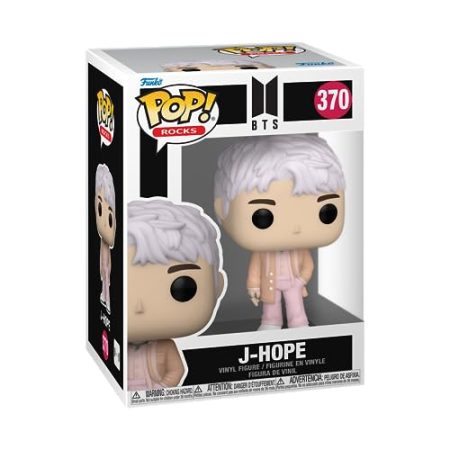Funko Pop! Rocks: BTS - J-Hope - J Hope - Vinyl-Sammelfigur - Geschenkidee - Offizielle Handelswaren - Spielzeug Für Kinder und Erwachsene - Music Fans - Modellfigur Für Sammler und Display