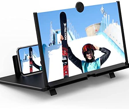 16 Zoll Handy Bildschirm Lupe，Bildschirm Vergrößerungsglas für Handy kompatibel mit Allen Smartphones。Wanmutrun