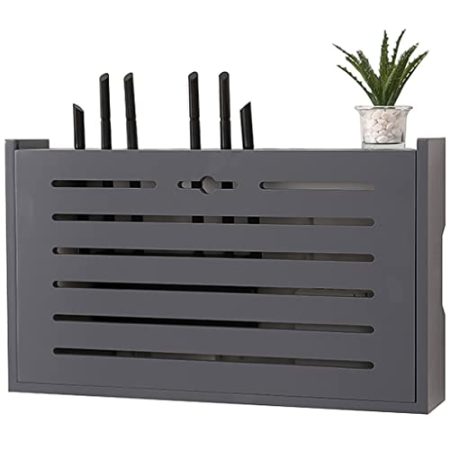 Aufbewahrungsbox Router,Router Box Wifi Router Halterung Set-Top Regalhalterung Für Tv Zubehör Wifi Router Tv Box Set Top Box Ständer