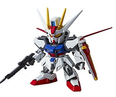 Bandai Hobby SD ex-Standard Aile Strike Gundam Action Figur