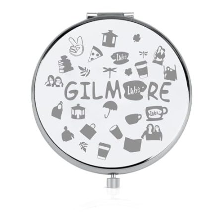 FEELMEM Gilmore Taschenspiegel für Gilmore Mädchen, Taschenspiegel, Taschenspiegel für Gilmore-Fans
