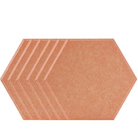 6 PCS Schalldichte Wandaufkleber Schallabsorbierende Wandaufkleber Familie Schlafzimmer Studio Schalldichte Dekoration Zubehör-Gold Kupfer_1.0cm Hohe Dichte