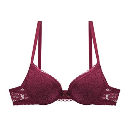 XTBFOOJ BH rückenfrei Sport BH Damen gepolstert xs Moiré Damen unterwäsche Set BH und Slip Druckknopf Bikini Schwangerschaft mit bügel BH Set Oberteile Damen Sport BH starker Halt große brüste BH 80d