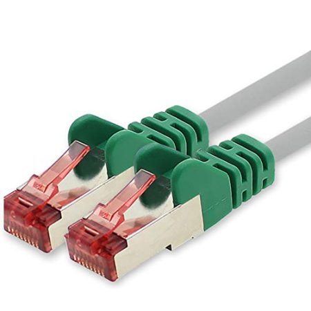 1CONN Cat6 Netzwerkkabel 10m Crossover Ethernetkabel Lankabel Cat6 Lan Netzwerk Kabel Sftp Pimf Patchkabel 1000 Mbit s