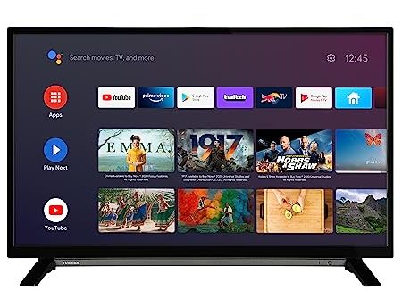 Toshiba 32LA2B63DAZ 32 Zoll Fernseher Android TV (Full HD Smart TV, HDR, Play Store & Google Assistant, Triple-Tuner, Bluetooth)