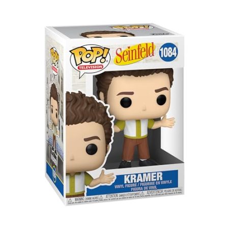 Funko Pop! TV: Seinfeld - Kramer - Vinyl-Sammelfigur - Geschenkidee - Offizielle Handelswaren - Spielzeug Für Kinder und Erwachsene - TV Fans - Modellfigur Für Sammler und Display