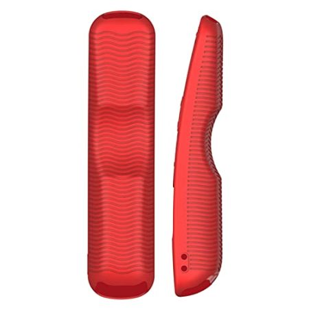 Fernbedienung Fall Silikon Schutzhülle für AN MR21GC MR21N MR21GA, TV-Fernbedienung Abdeckung Ersatz (Rot)